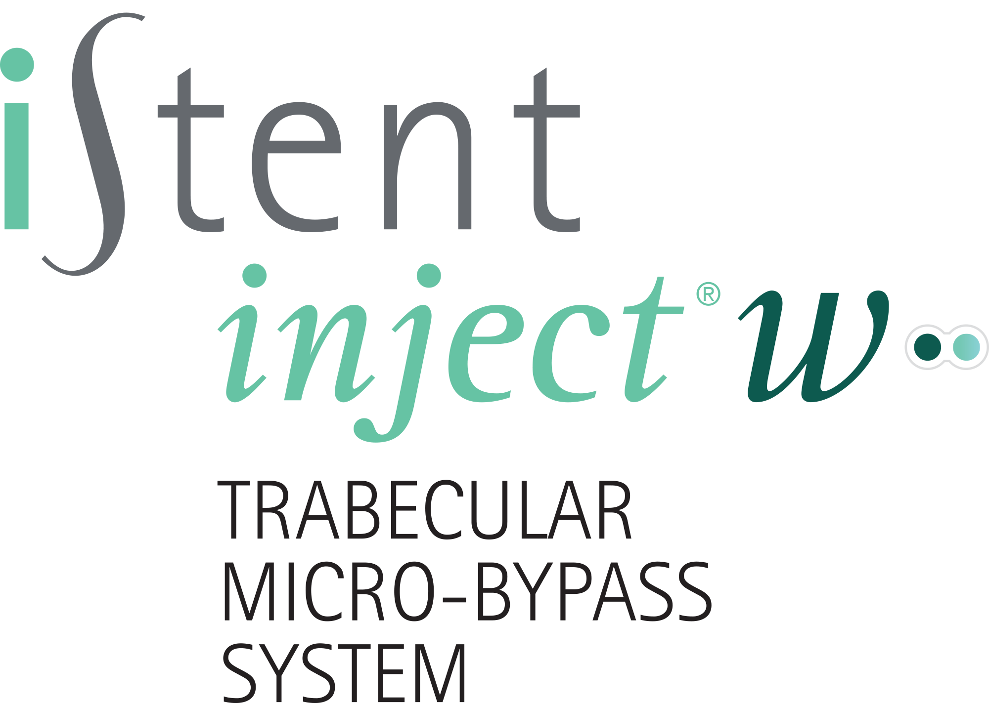 iStent inject W Logo tagline System 4c